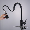 Brass Black Single Lever Mixers Dualfunction Faucet